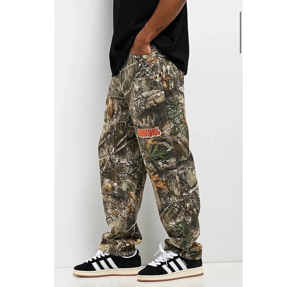 Empyre Pants Mens 30 Camo Realtree Edge Loose Fit‎ Y2K Streetwear Skate Canvas